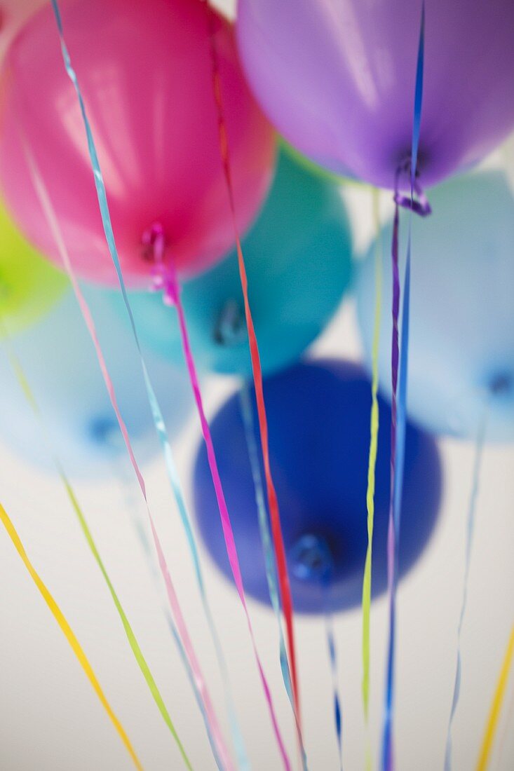 Coloured balloons