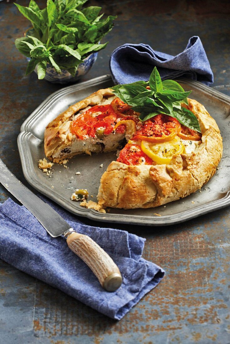 Tomaten-Ricotta-Pie