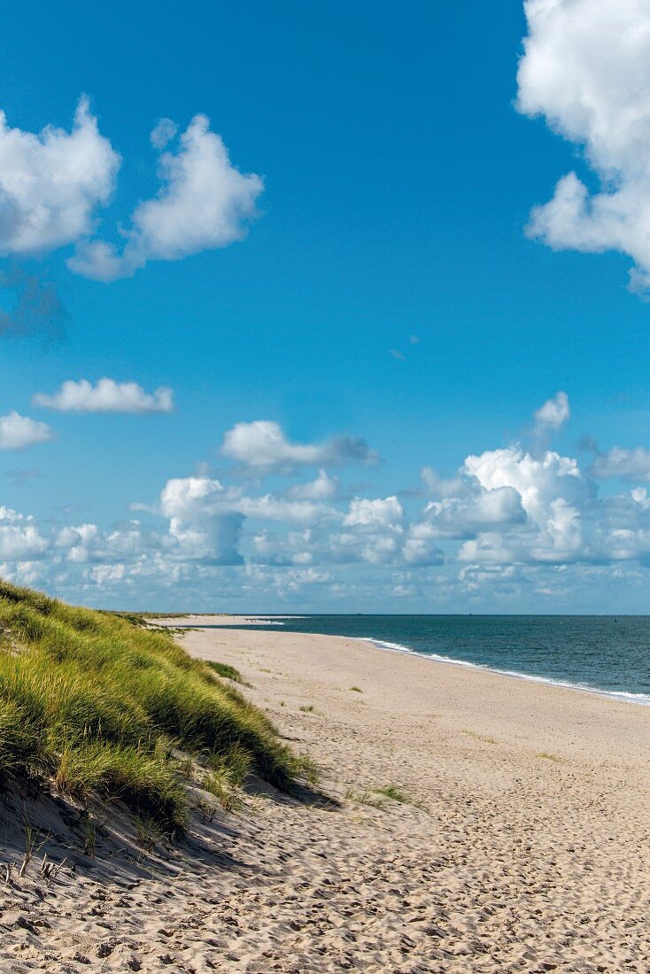 The beach on the elbow of Sylt