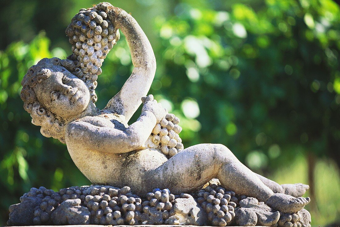 Statue at a Vineyard