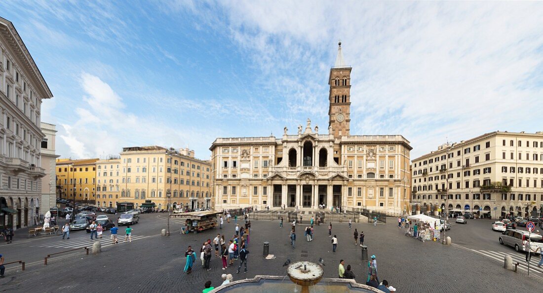 The church of Santa Maria Maggiore, Rome