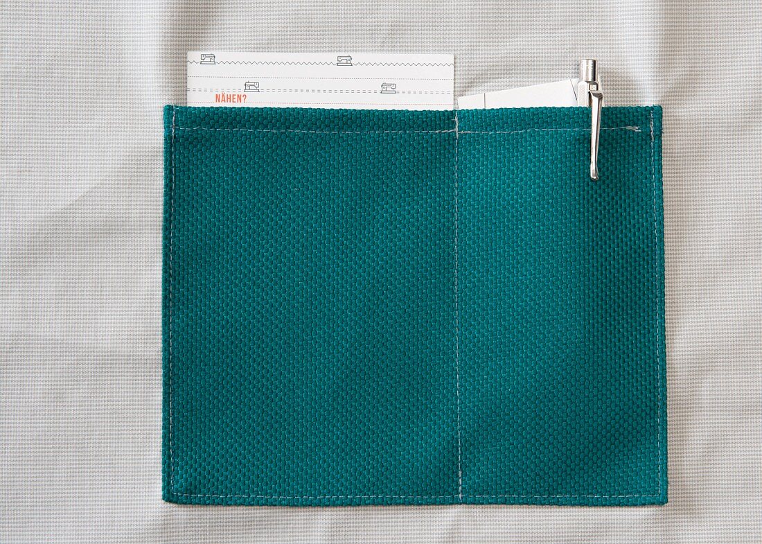 A patch pocket for writing utensils
