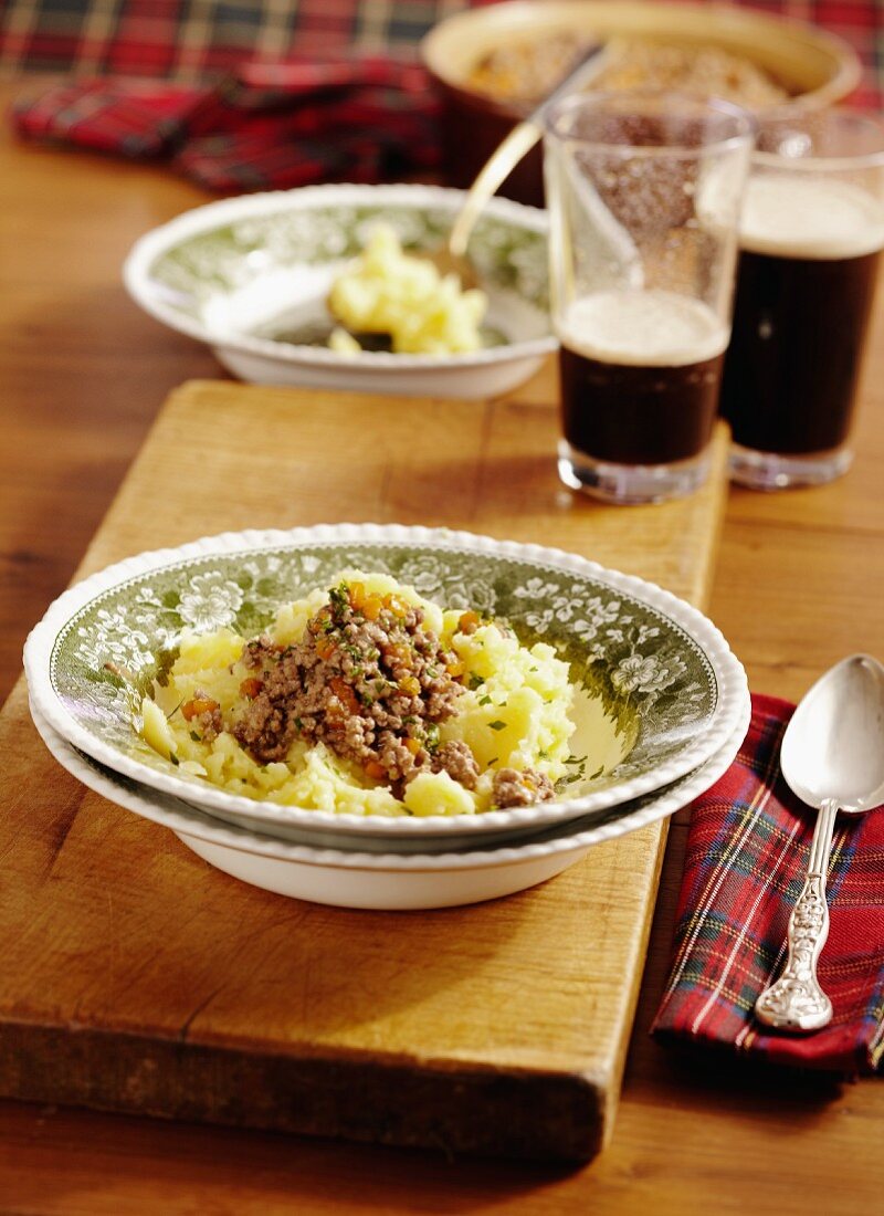 Mince And Tatties (Hackfleisch mit Kartoffeln, Schottland)