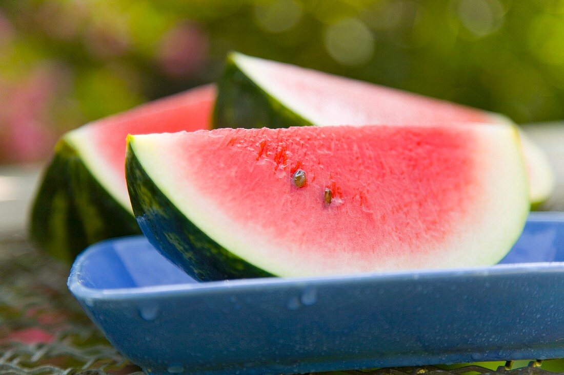 Wassermelonenspalten