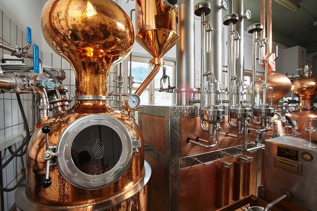 Rochelt distillery, Fritzens, Tyrol, Austria