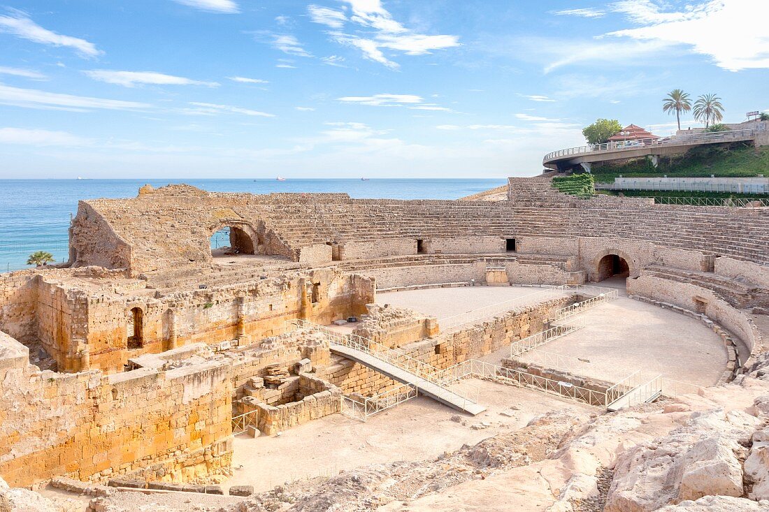 Römische Ruinen in Tarragona, Katalonien, Spanien