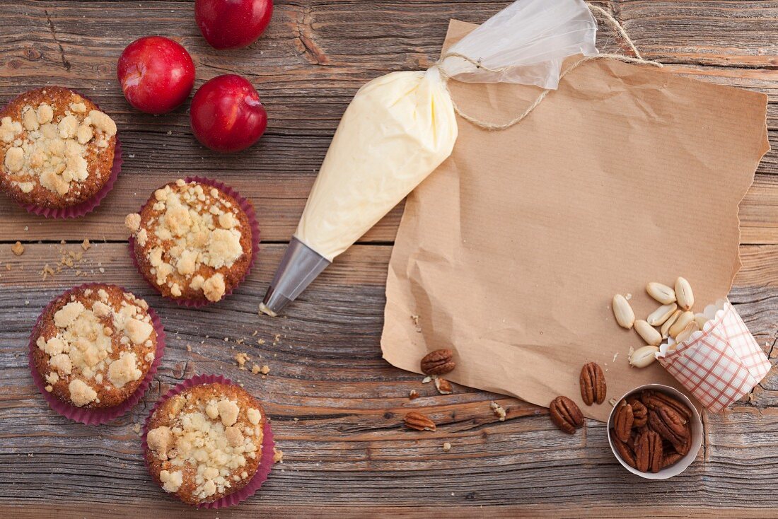 Autumnal cupcakes