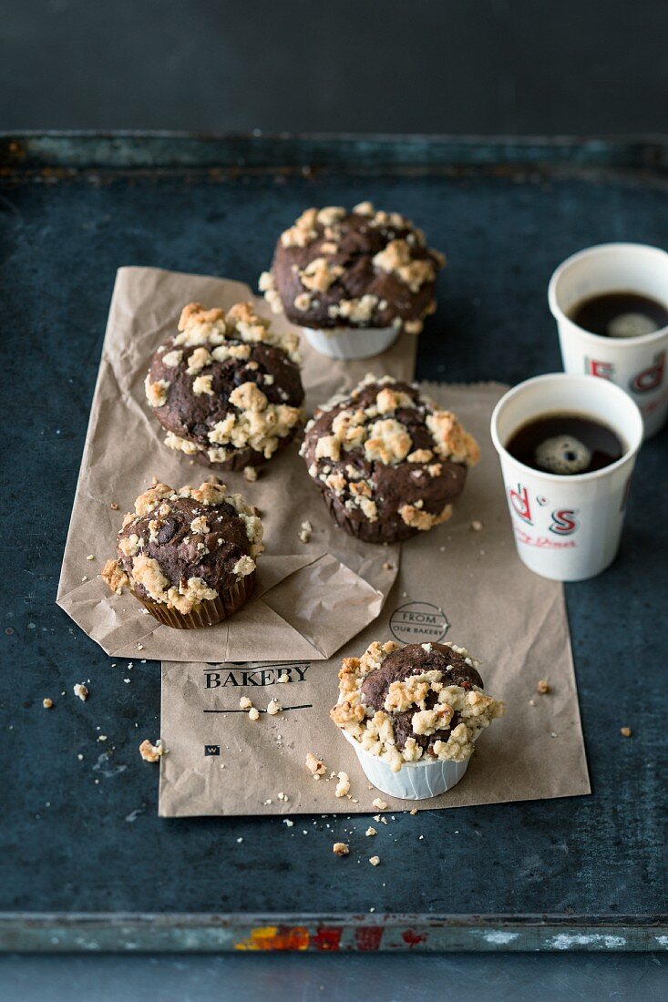 Chocolate Crumb Muffins (USA)