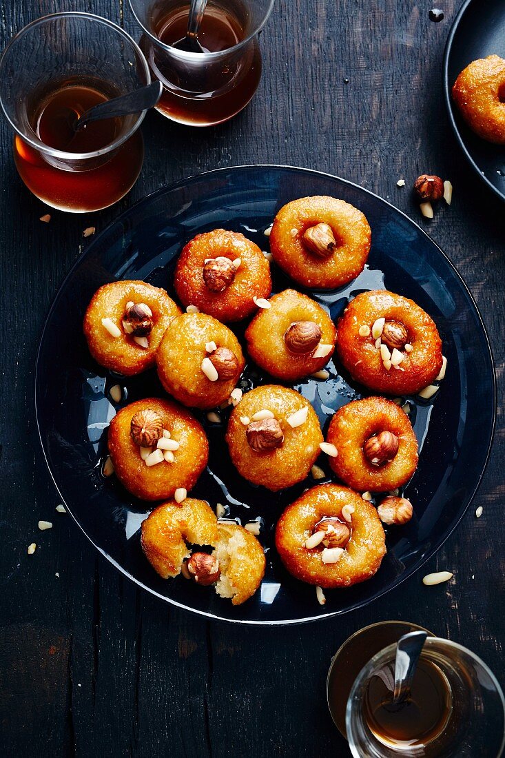 Hanim Göbegi (Frittierte Weizenmehlbällchen mit Sirup, Türkei)