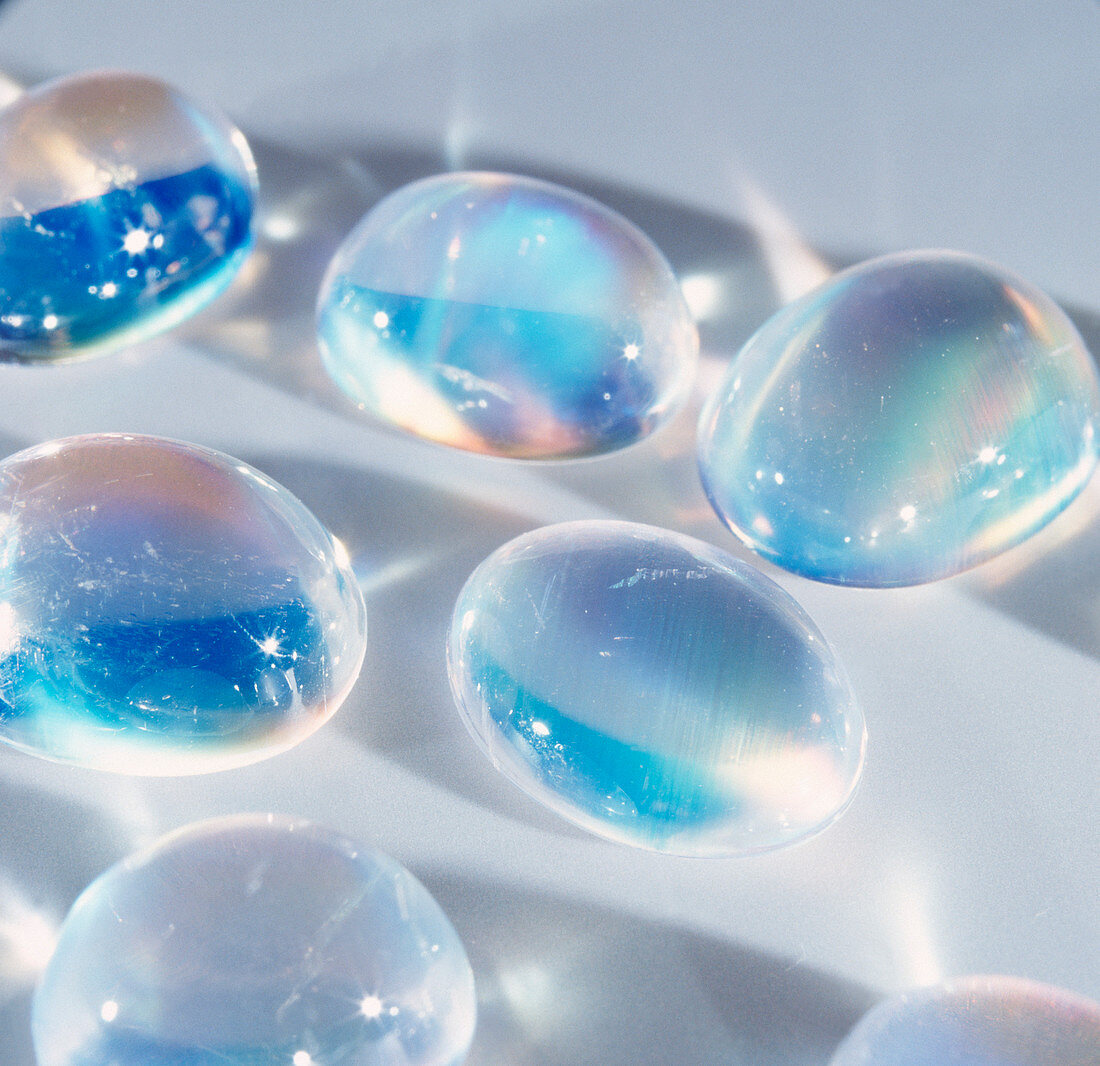 Moonstone gemstones