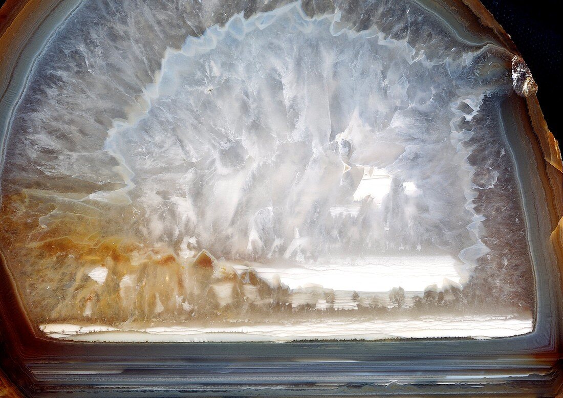 Geode interior