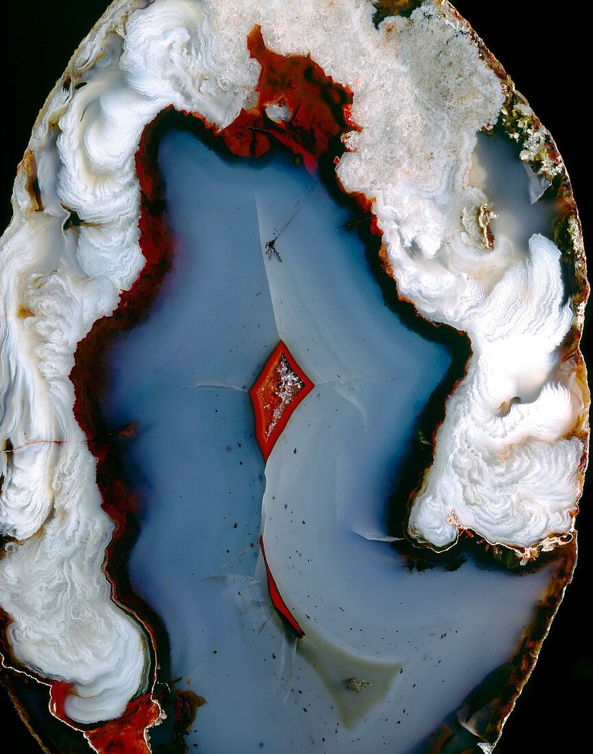 Agate surface