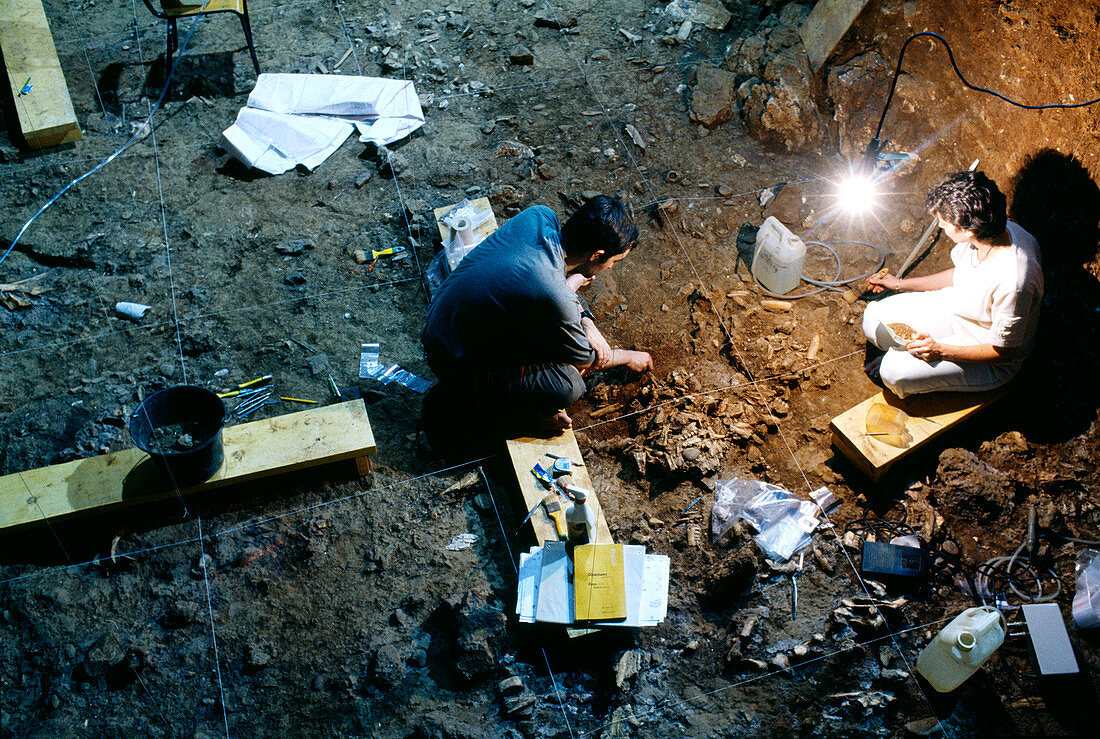 Archaeological excavation
