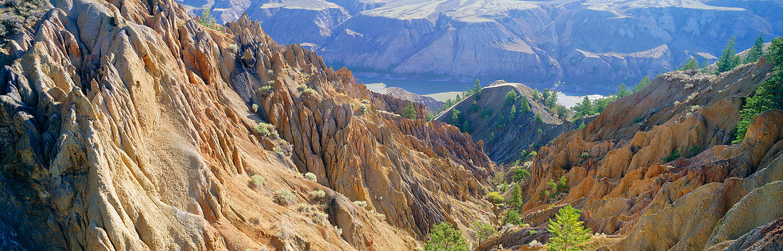 Eroded landscape