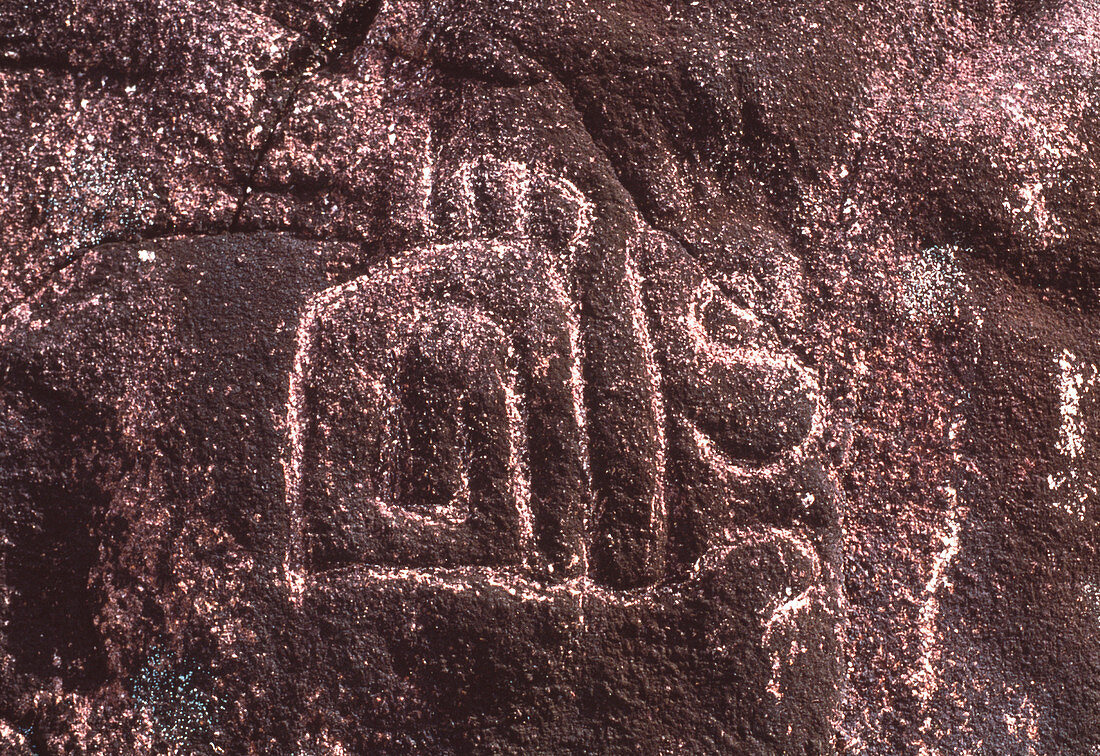 Shamanic petroglyph