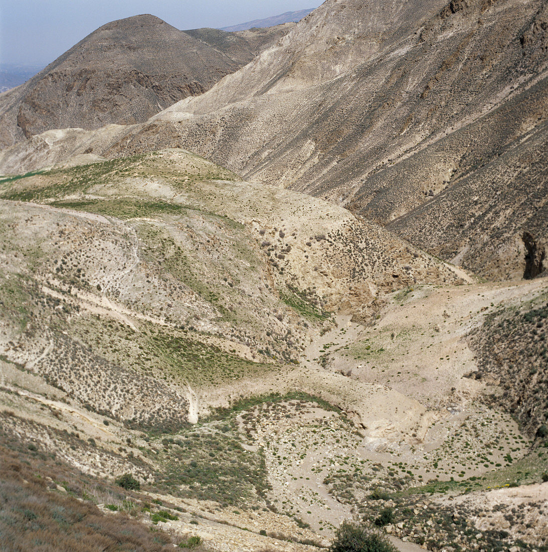 Arid mountain valley