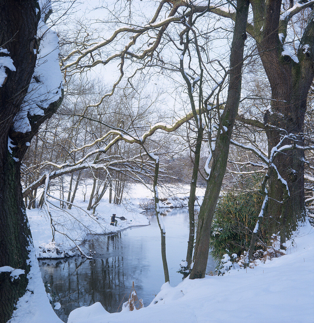 River in winter