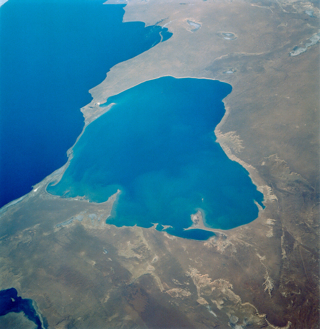 Caspian Sea evaporation basin