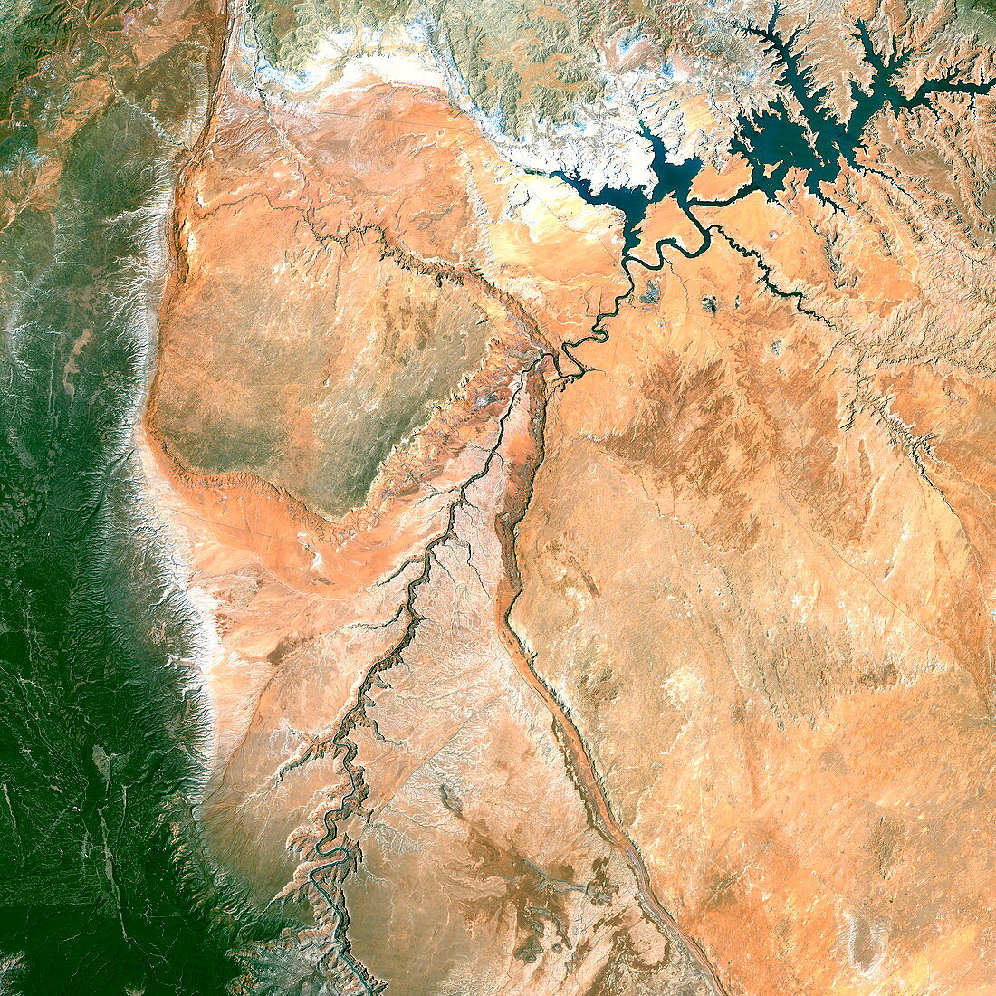 Lake Powell and the Colorado river
