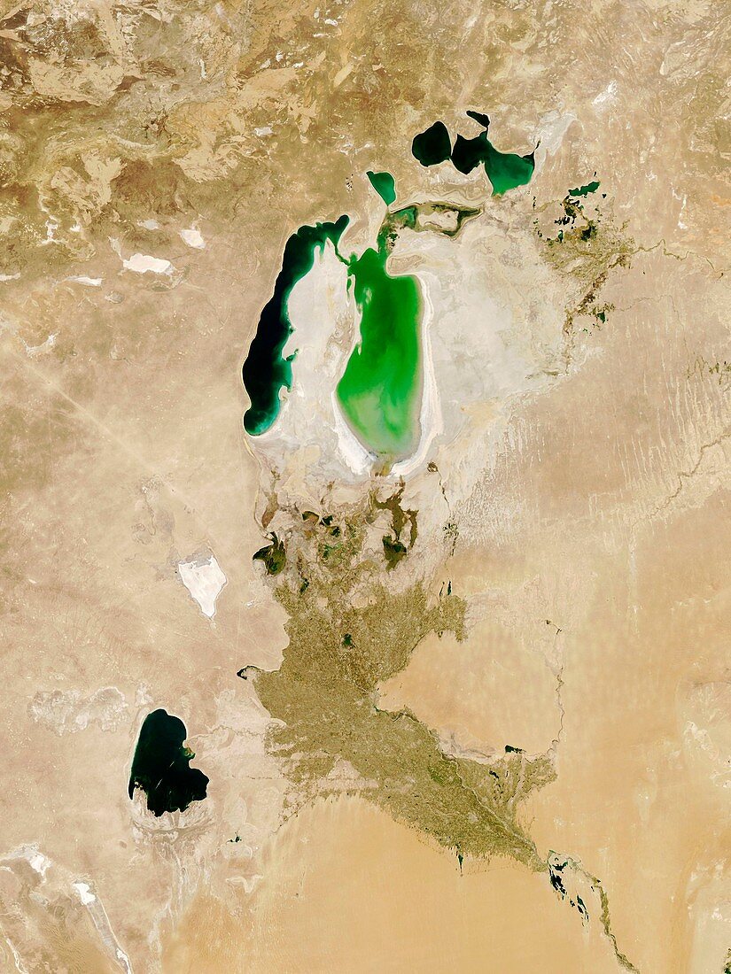 Aral Sea,2004