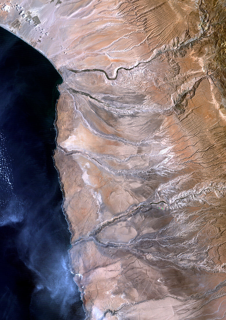 Atacama Desert,satellite image