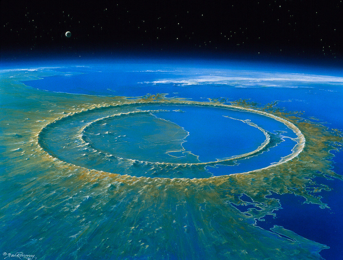 Chicxulub impact crater,Yucatan