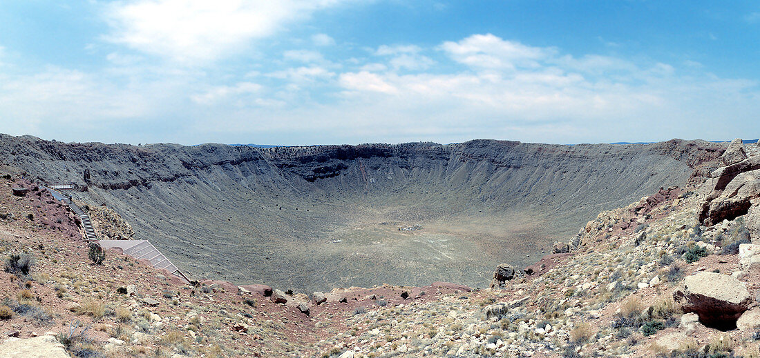 Meteorite crater