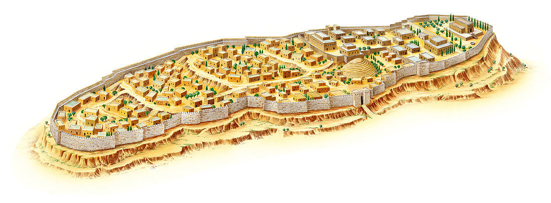 Jerusalem at the time of King Solomon