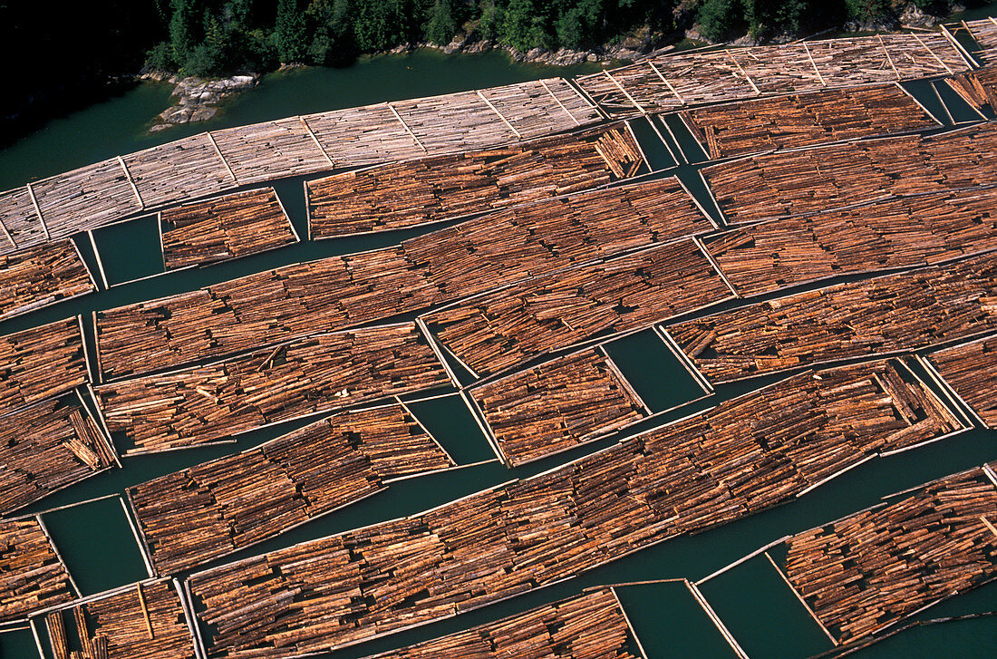 Timber rafts