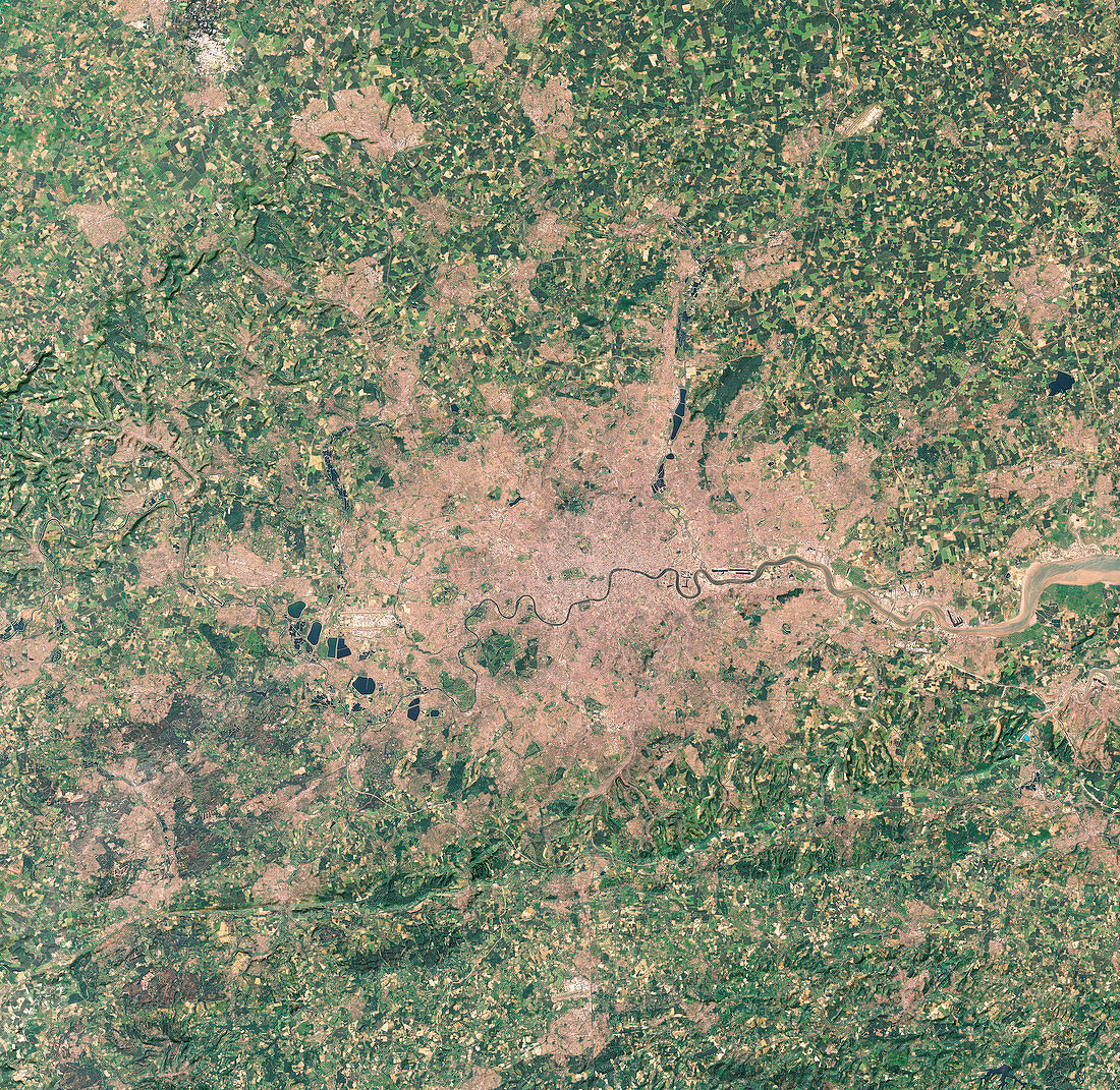 London,satellite image
