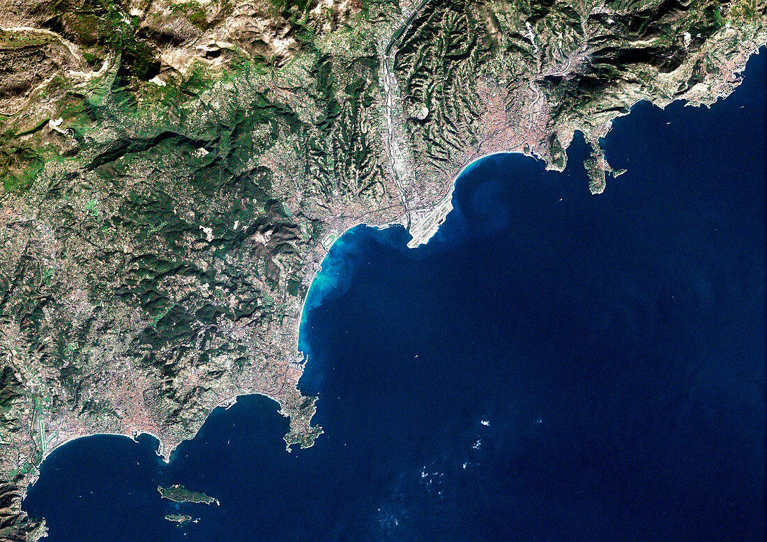 Nice,satellite image