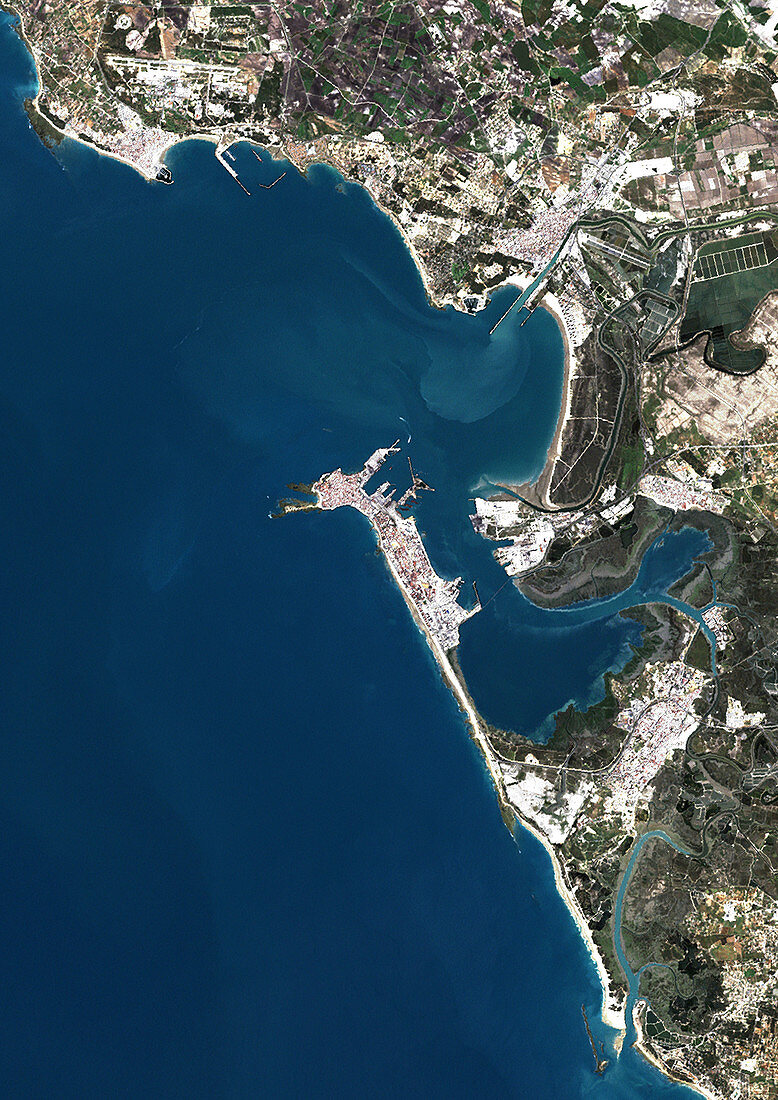 Cadiz,satellite image