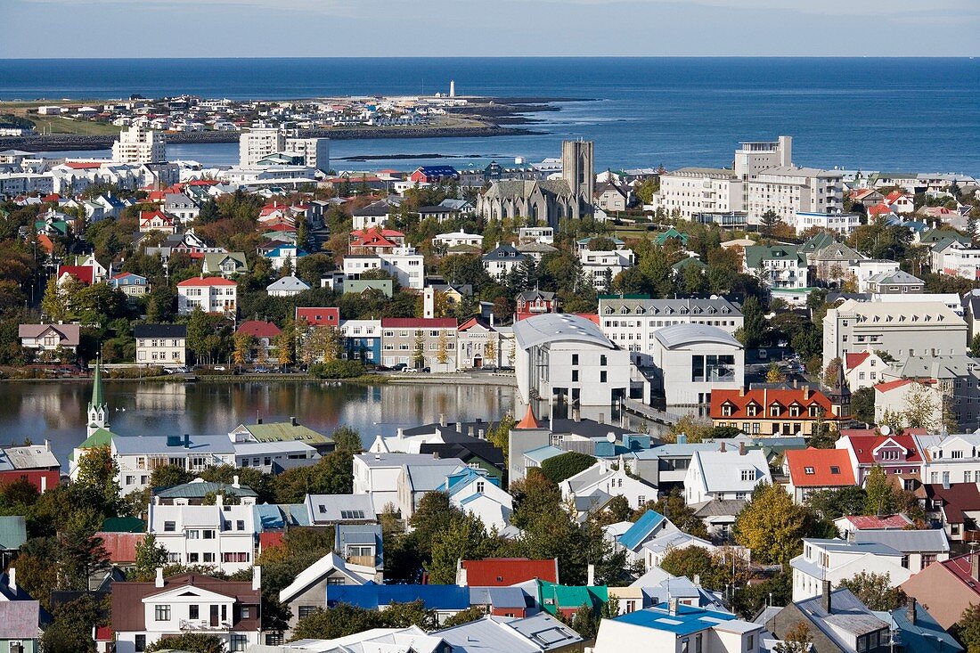 Reykjavik city centre,Iceland