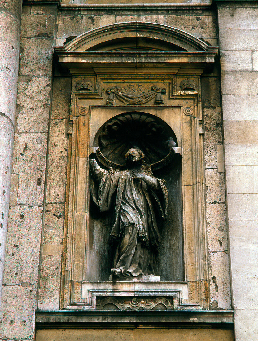 Effects of Acid Rain on Polish church statuary