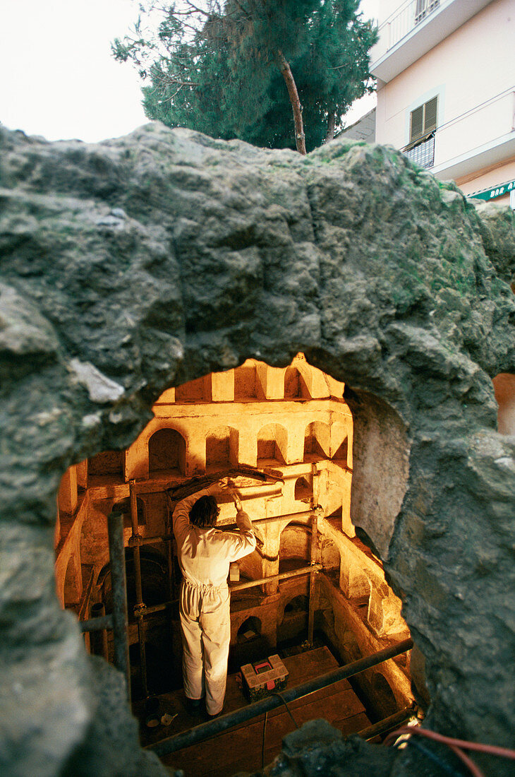 Roman burial house