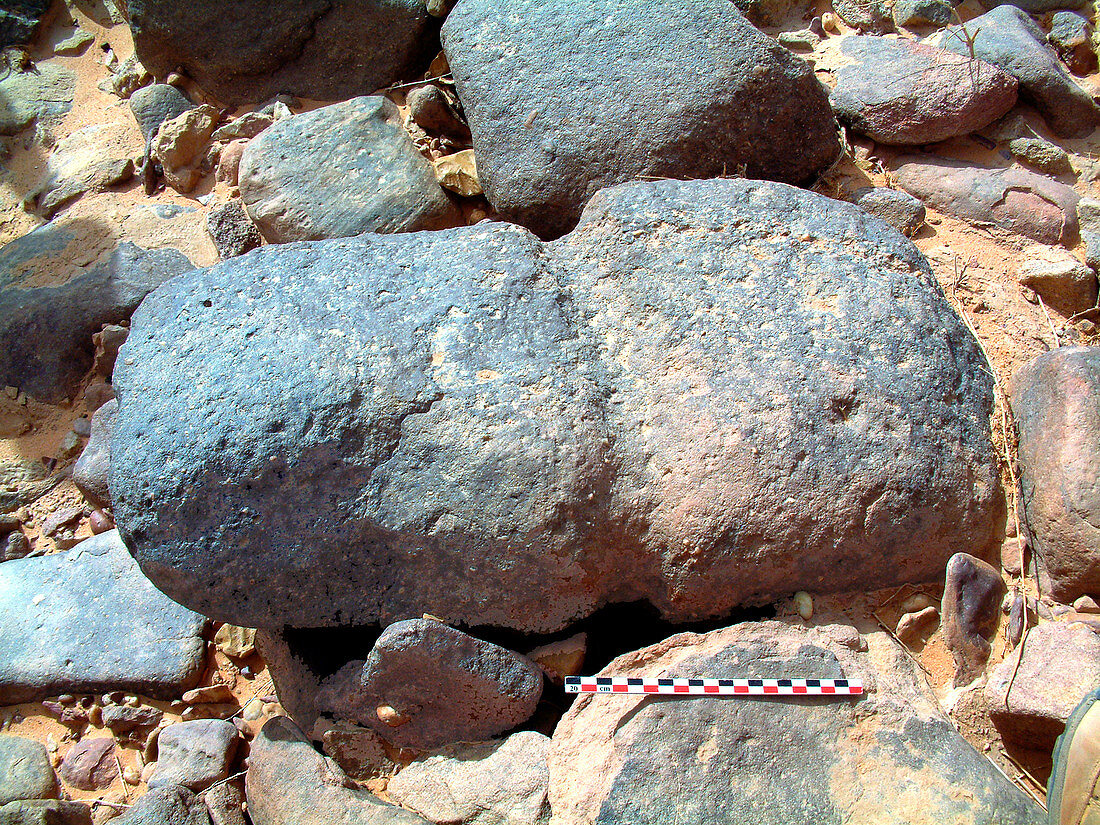 Tethering stone,eastern Sahara