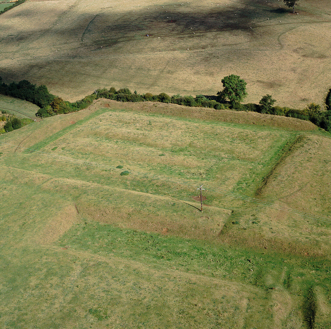 Castle Hill medieval earthworks