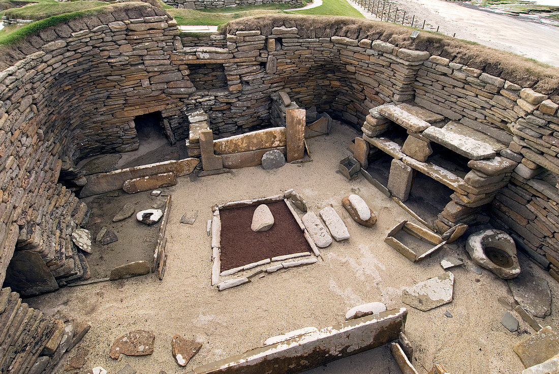 Neolithic dwelling,Orkney,Scotland