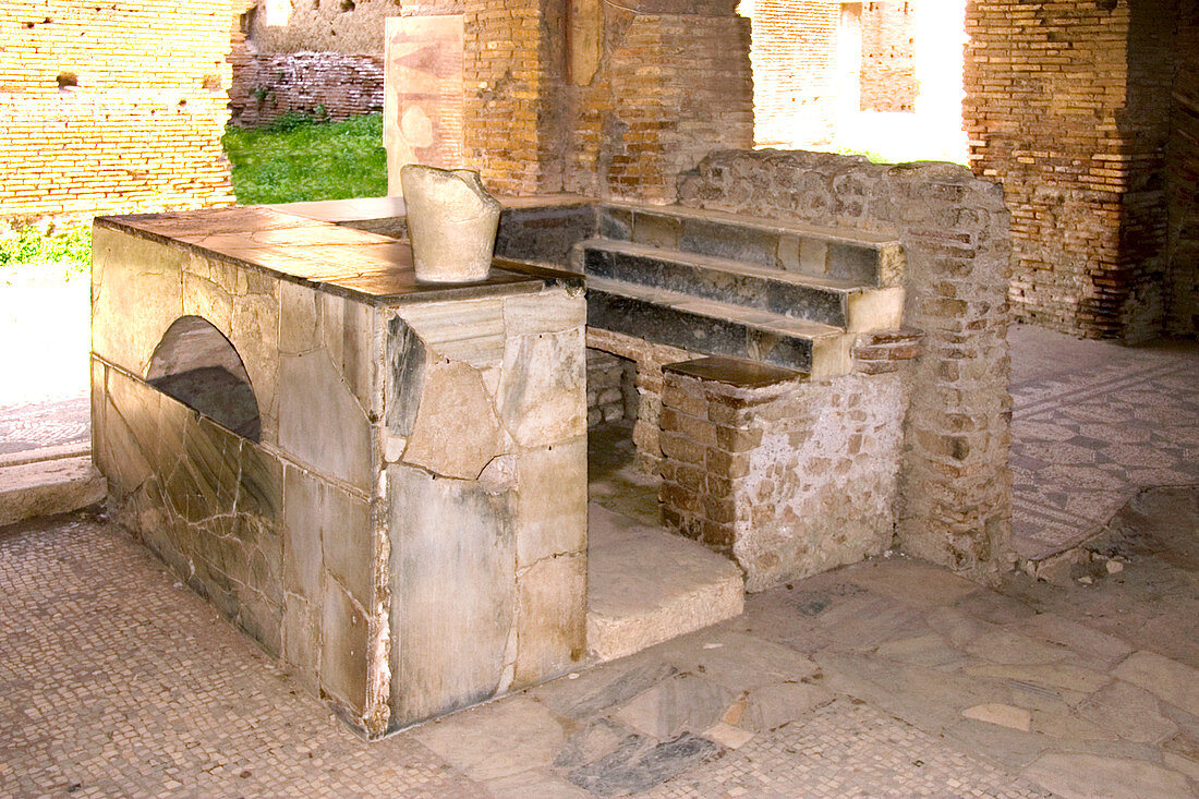 Roman tavern,Ostia Antica