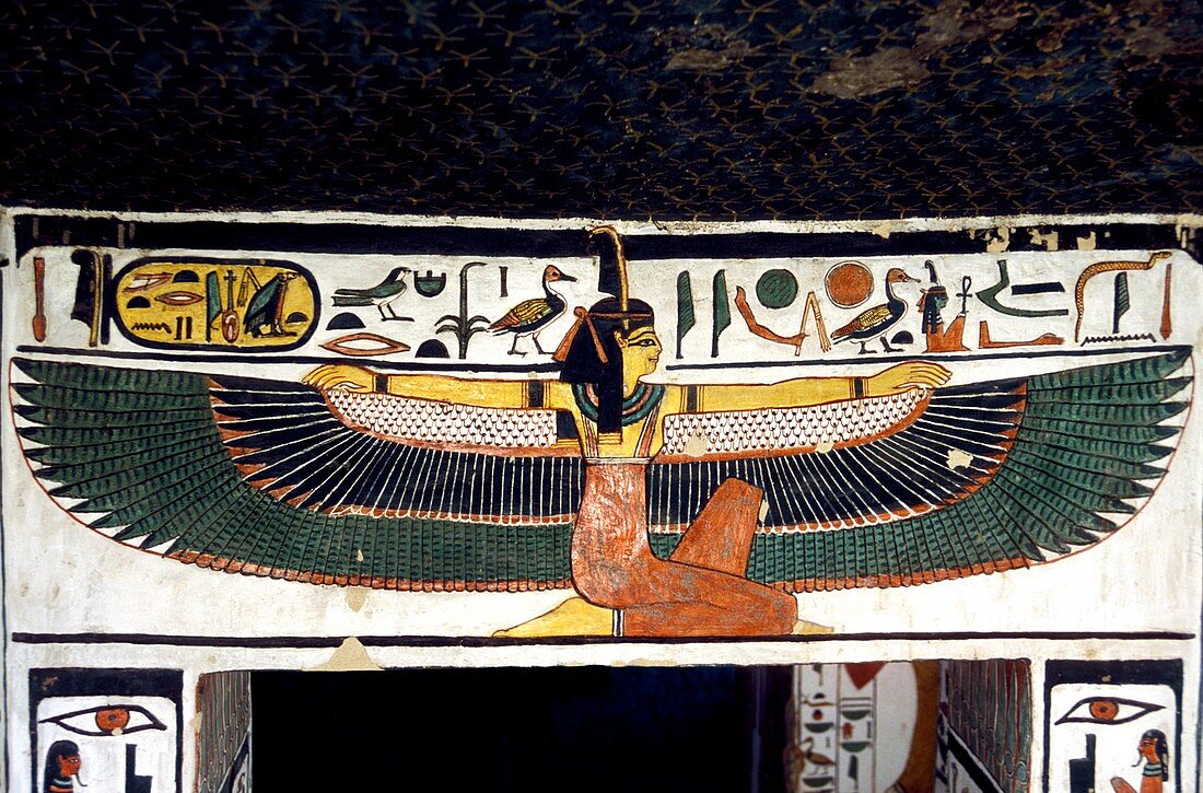 Ancient Egyptian goddess Ma'at
