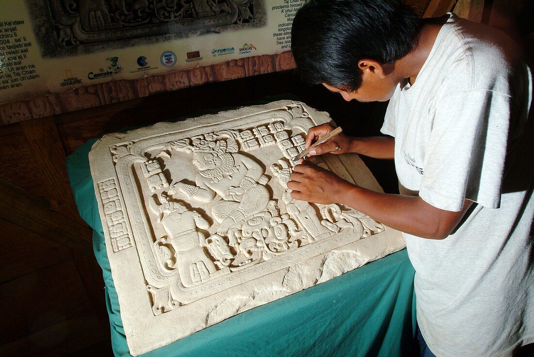 Reproducing a Mayan artefact