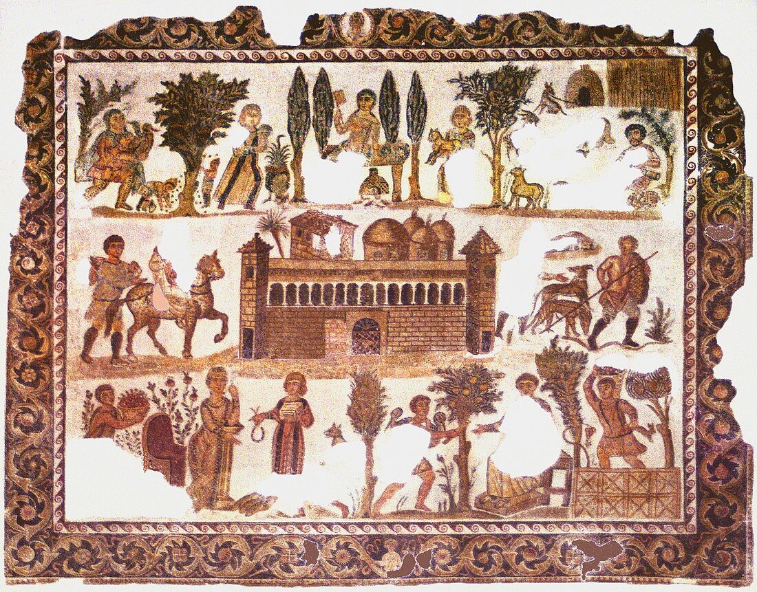 Roman mosaic