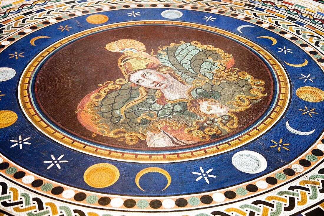 Lunar phases,3rd century Roman mosaic