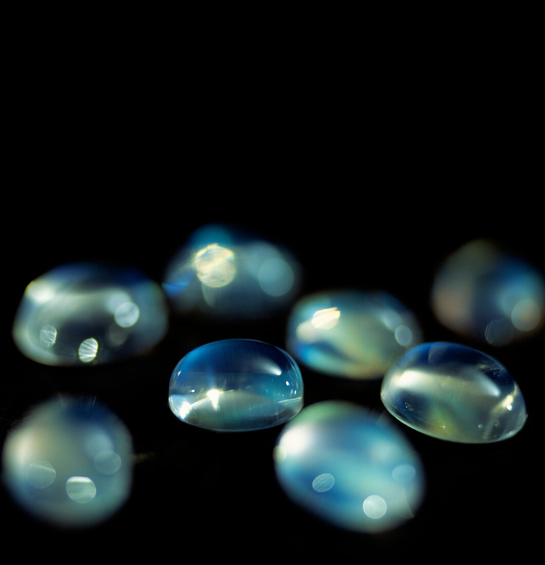 Moonstone gemstones