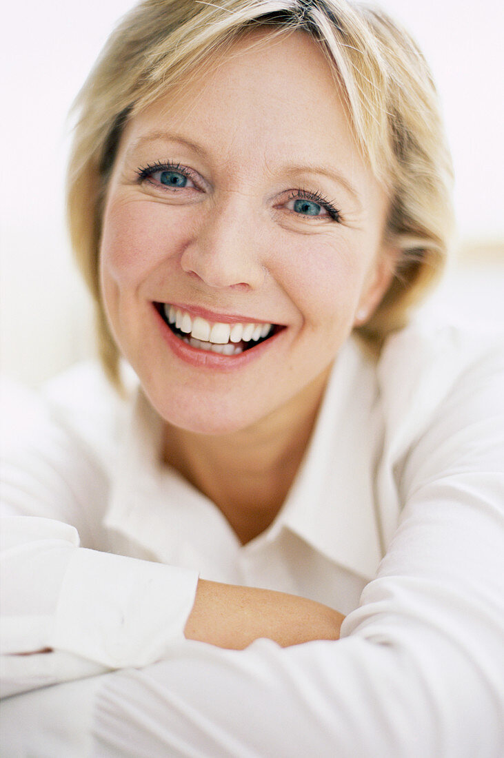 Smiling woman