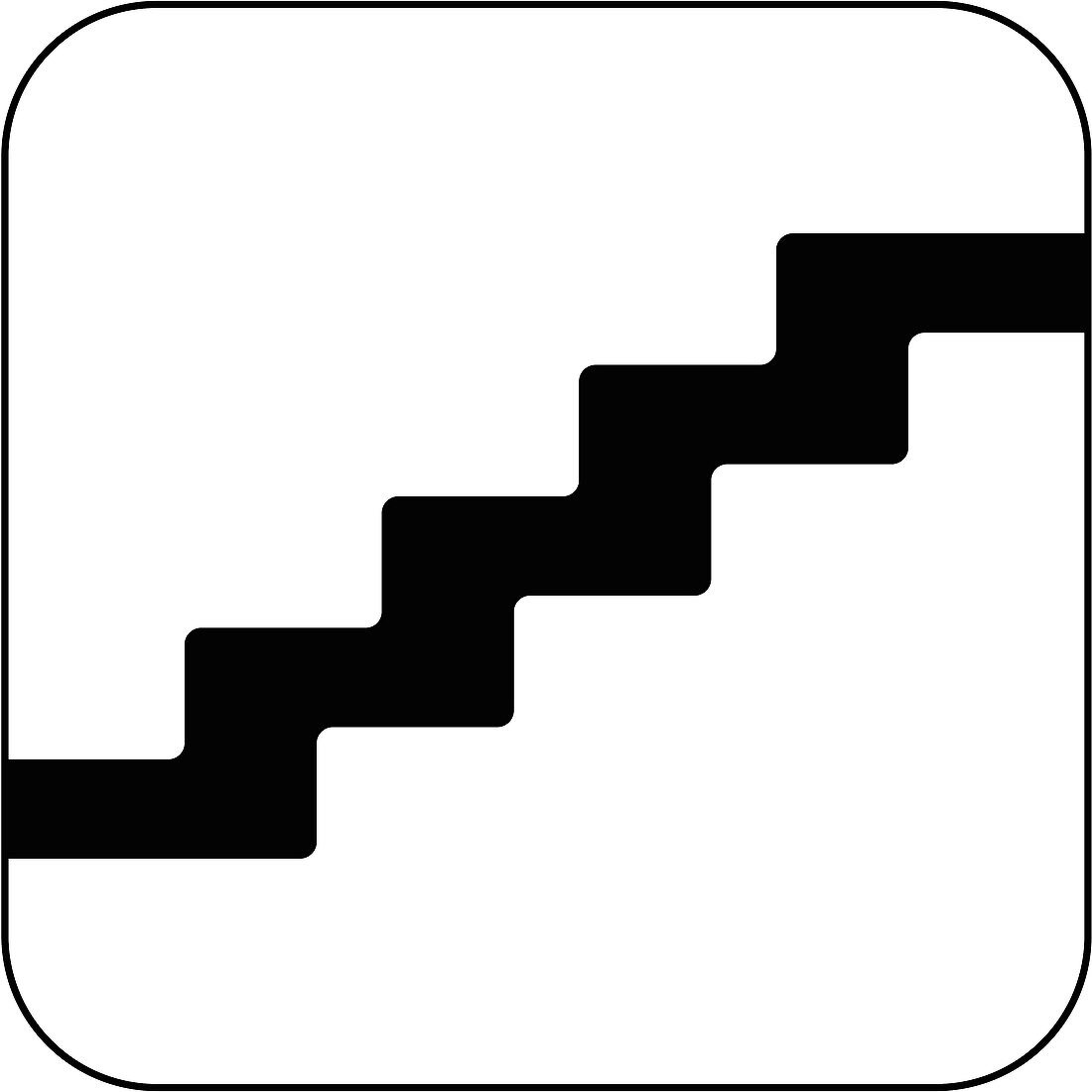 Stairs symbol,artwork