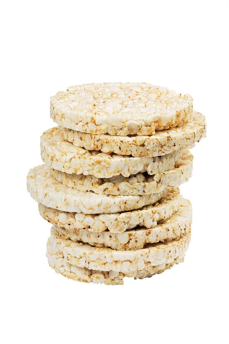 Stack of rice cakes