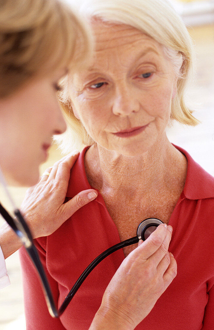 Stethoscope examination