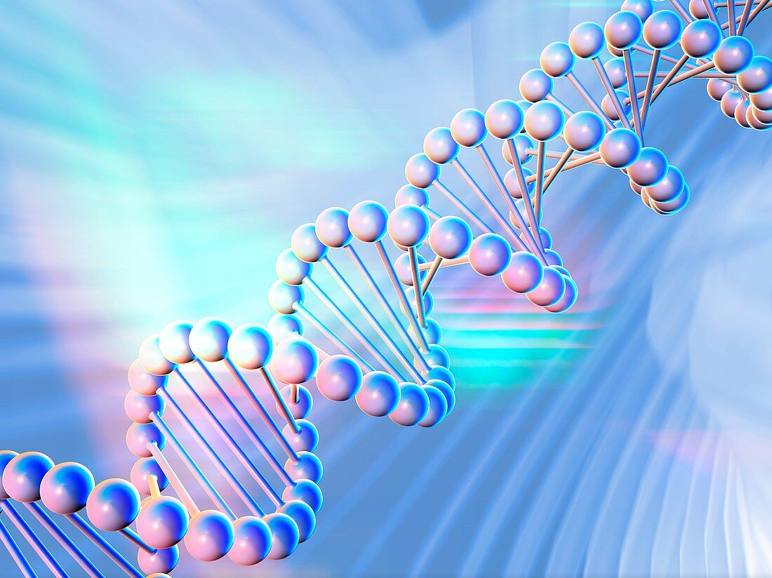 DNA strand,artwork
