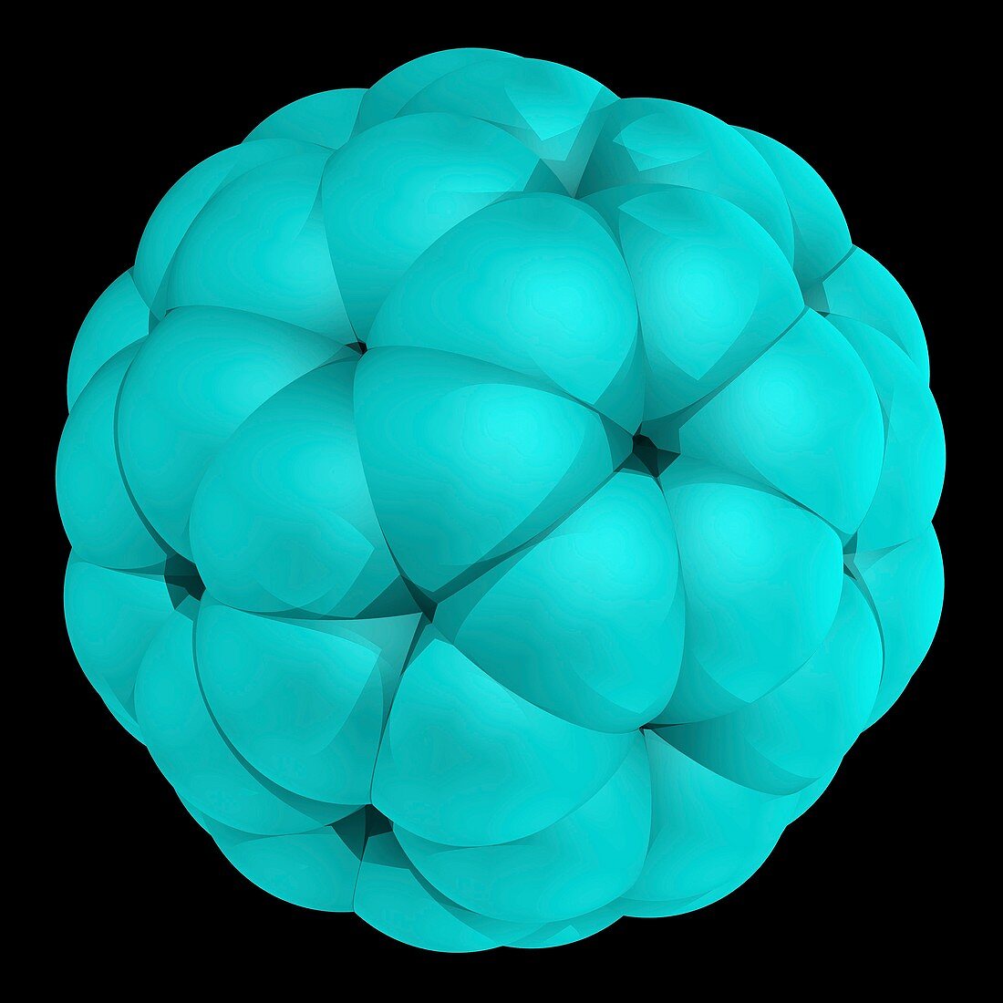 Buckyball molecule,artwork